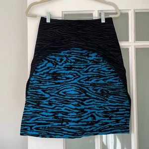 Proenza Schouler Burnout Velvet Skirt Sz 0 - Fall 2014